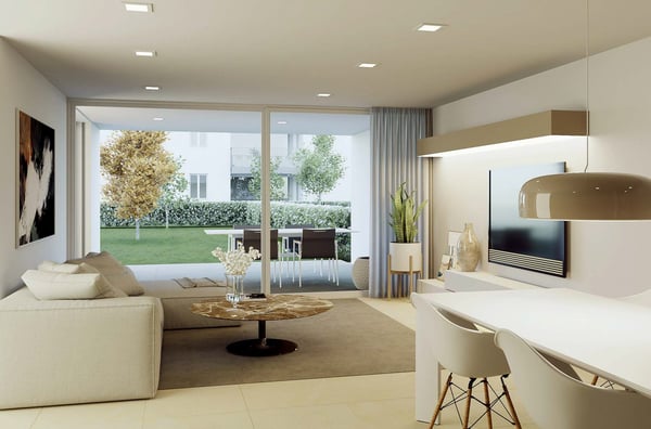 Appartamento con giardino in vendita a Rivera 1