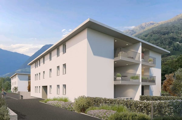 Appartamento con giardino in vendita a Rivera 3