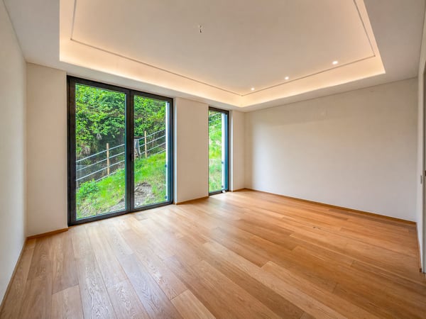 Grande appartamento con giardino e splendida vista lago a Bissone 8