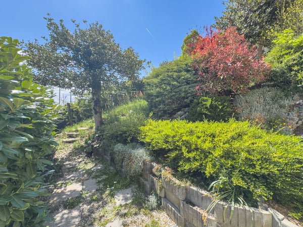 Casa con grande giardino nel verde a Sagno 9
