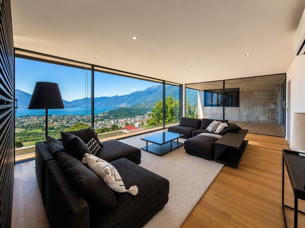 Moderno attico vista lago a Locarno 2