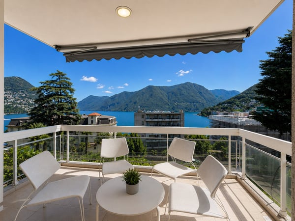 Prestigioso appartamento vista lago a Lugano 15