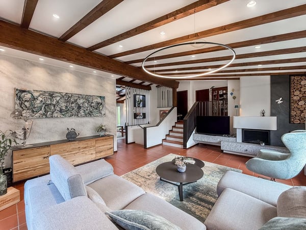 Elegante casa con giardino a Collina d’Oro 2