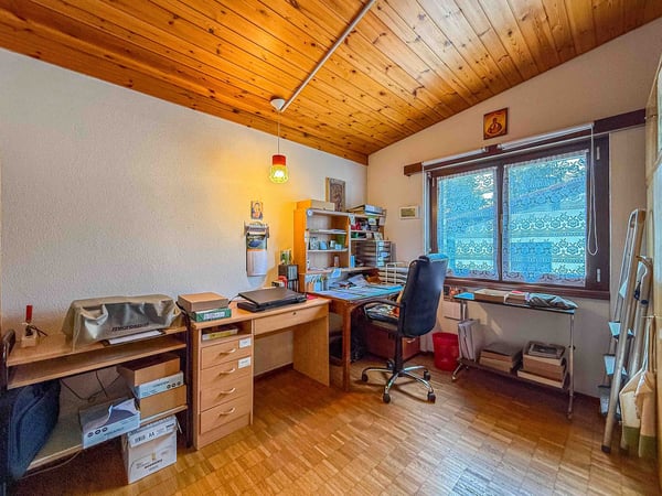 Casa gemella con giardino e locale hobby a Vezia 5