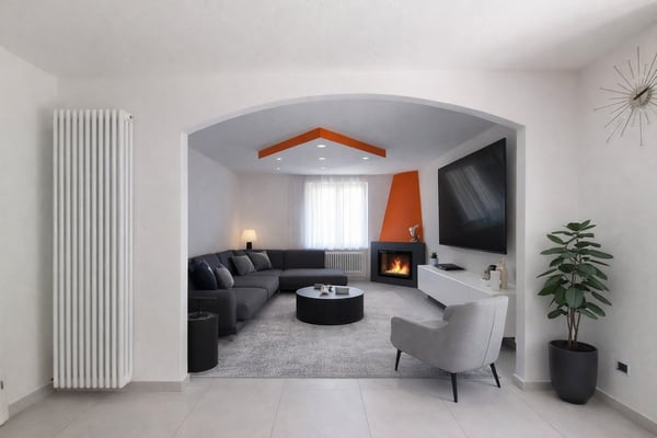 Casa bifamiliare con giardino a Canobbio 6