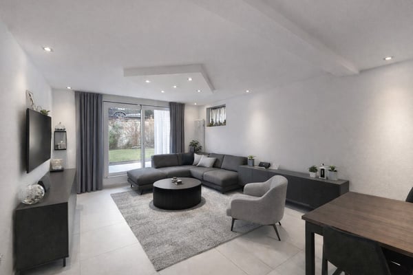 Casa bifamiliare con giardino a Canobbio 2
