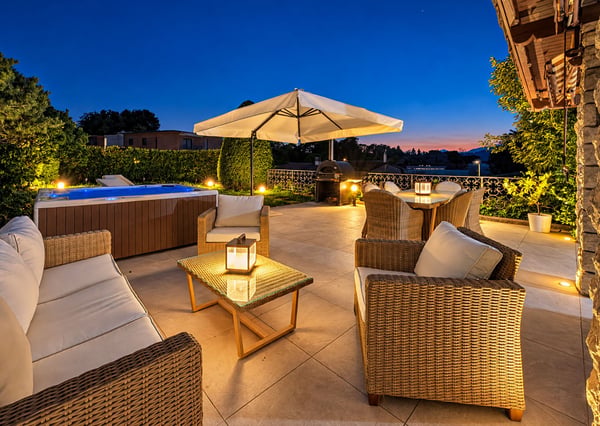Villa con ampio giardino a Mendrisio 1