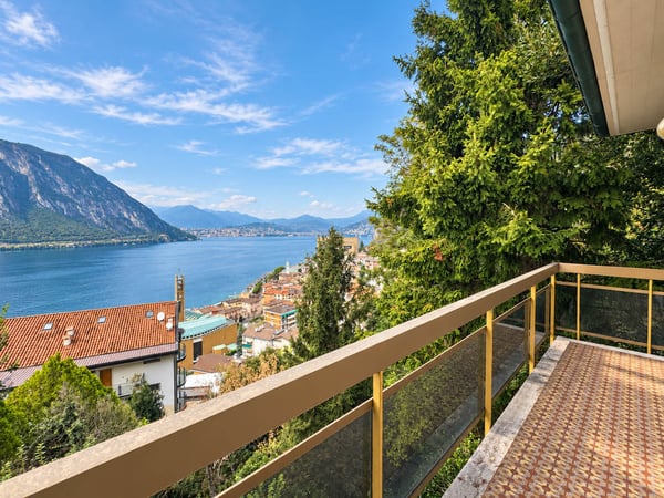 Duplex in villetta vista lago a Campione d’Italia 10