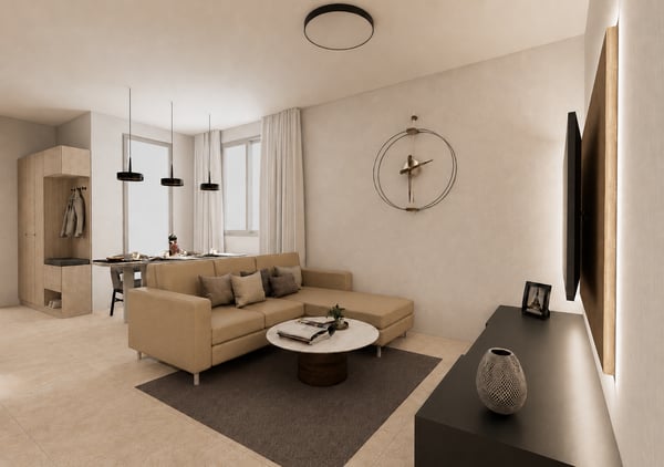 Appartamento 3.5 locali all’ultimo piano in affitto a Stabio 2