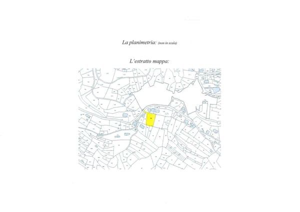 Bel terreno edificabile in posizione soleggiata e tranquilla esposta a 5