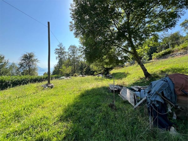 Bellissimo terreno edificabile in posizione soleggiata e vista lago 3