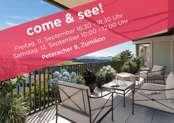 Traumhafte 4½-Zimmer Attikawohnung mit Panoramasicht. 1