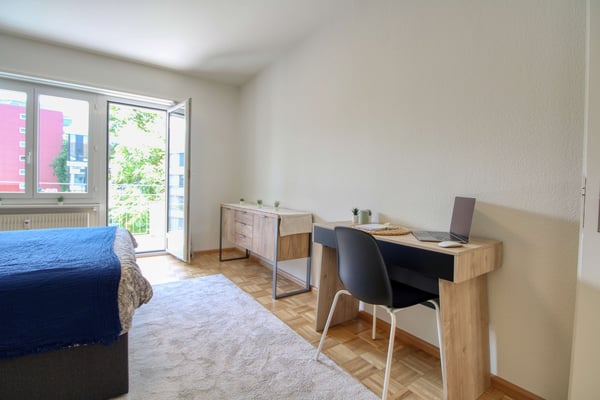 Dein Coliving Home mit privatem Balkon in der Nähe von Basel SBB 10