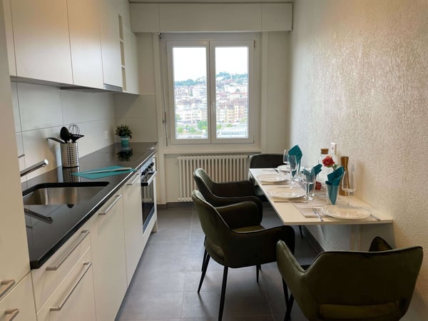 Vue dégagée au centre de Lausanne 9