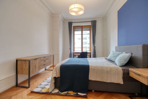 Magnifique appartement meublé en colocation, hypercentre de Genève 1
