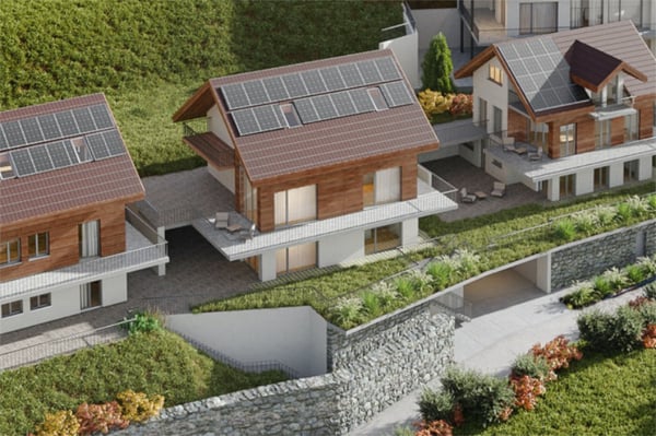 Neubau, Erstwohnsitz oder Ferienhaus K mit Einliegerwohnung 2