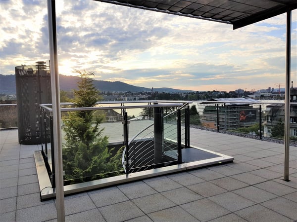 5½-Zimmer-Penthouse mit Dachterrasse und Weitblick