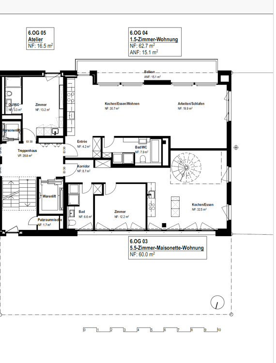 5½-Zimmer-Penthouse mit Dachterrasse und Weitblick 10