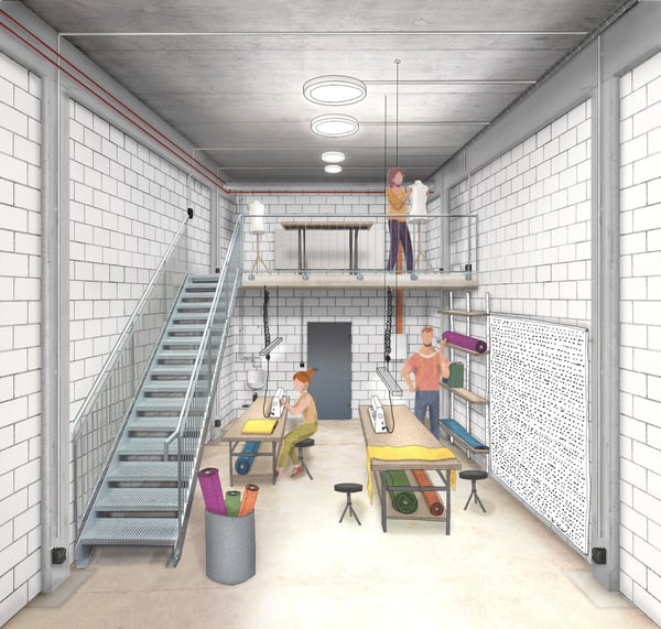 Einmalige Gewerbeflächen auf dem Lagerplatz 5