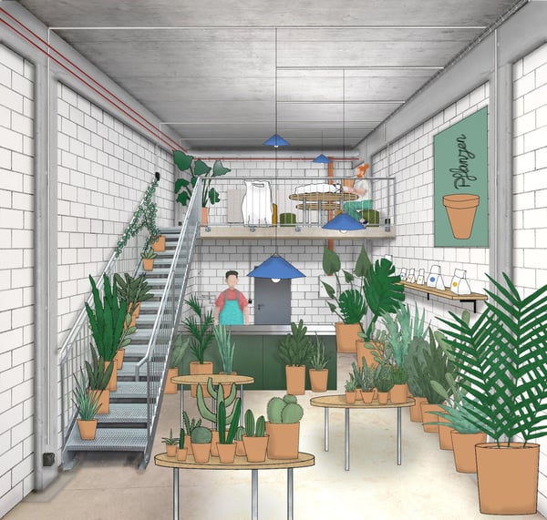 Einmalige Gewerbeflächen auf dem Lagerplatz 4