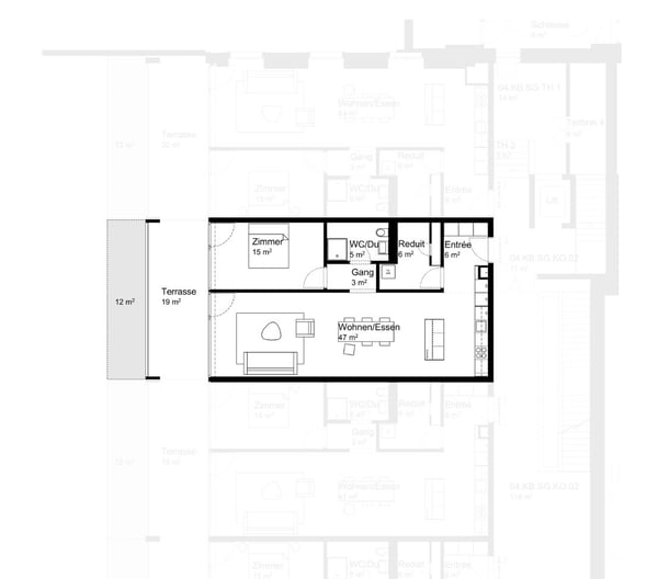 Erstvermietung - Grosszügige Erdgeschosswohnung mit Terrasse 3