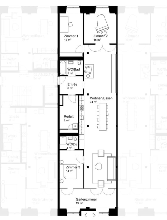 Erstvermietung - Grosszügige Wohnung mit industriellem Charme 5