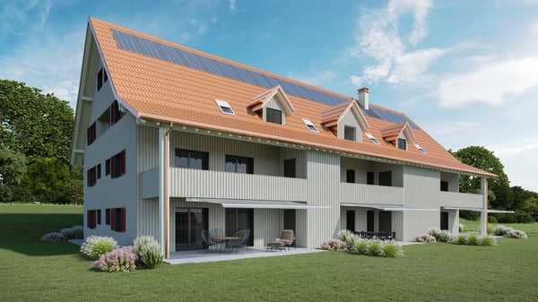 2.5-Zimmer-Dachwohnung mit Aussicht & Loggia - Erstbezug 2