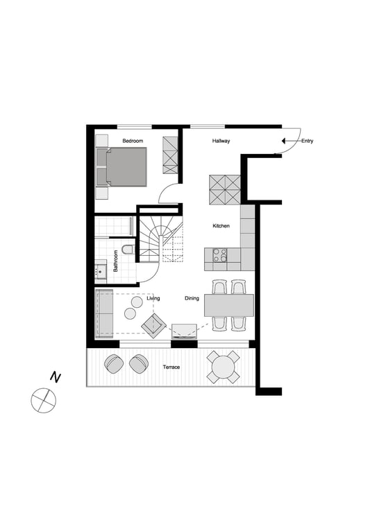 TOP FLOOR, TOP SHOT! LUXUSWOHNUNG IN SEEFELD MIT DACHTERRASSE 13