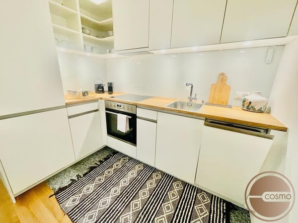 STILVOLL WOHNEN IM JUGENDSTIL: 1.5 ZI.-WOHNUNG / STYLISH LIVING IN ART NOUVEAU: 1.5 ROOM APARTMENT 6