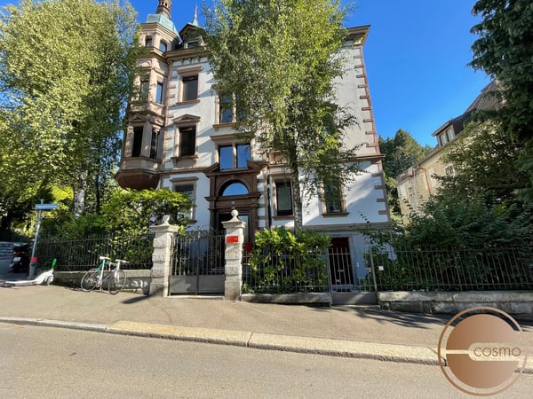 STILVOLL WOHNEN IM JUGENDSTIL: 1.5 ZI.-WOHNUNG / STYLISH LIVING IN ART NOUVEAU: 1.5 ROOM APARTMENT 2
