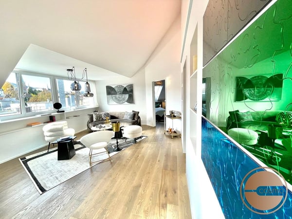 PENTHOUSE MIT AUSSICHT IM HERZEN WIEDIKONS / PENTHOUSE WITH VIEW IN THE HEART OF WIEDIKON 2