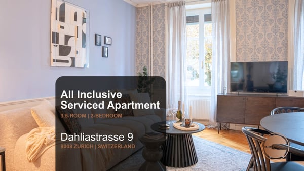 BELLE ÉPOQUE CHARM - 1.5-ROOM / 2-BEDROOM BOUTIQUE SERVICED APARTMENT