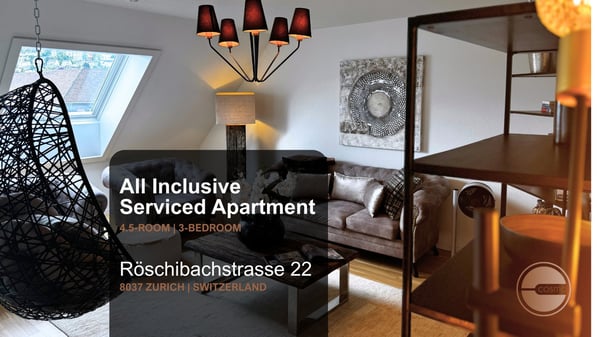 COSMOPOLITAN APARTMENTS - 1.5 ROOM / 3-BEDROOM SERVICED APARTMENT 1