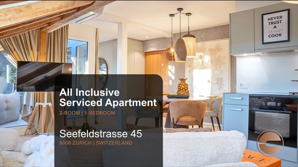 Brandnew: Rooftop Serviced & Furnished Apartment in Prime Seefeld Location 1