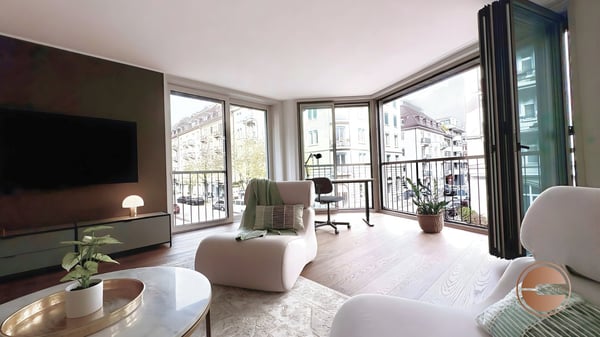 IM HERZEN VON WIEDIKON: MODERNE 1.5 ZI-WOHNUNG / IN THE HEART OF WIEDIKON: MODERN 1.5 ROOM APARTMENT 4