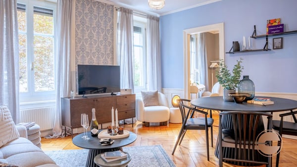 BELLE ÉPOQUE CHARM - 3.5-ROOM / 2-BEDROOM BOUTIQUE SERVICED APARTMENT 7