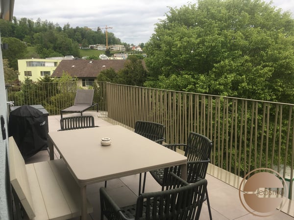 All inklusive Wohnen! Exklusive Attika-1-Schlafzimmer-Serviced Apartment mit Rundumterrasse 3
