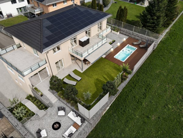 EINFAMILIENHAUS FÜR EXKLUSIVE ANSPRÜCHE mit Jacuzzi-Pool an bevorzugter Lage 1