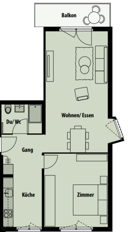 Moderne 4.5 ZW an zentraler Lage 9
