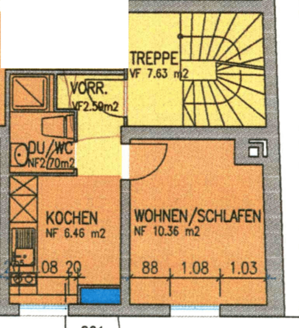 Helle Altbauwohnung an zentraler Lage 6