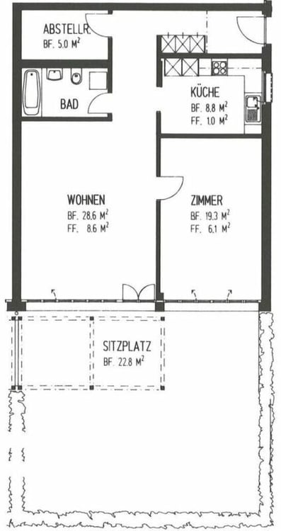 Charmante Sitzplatzwohnung in St. Gallen 8