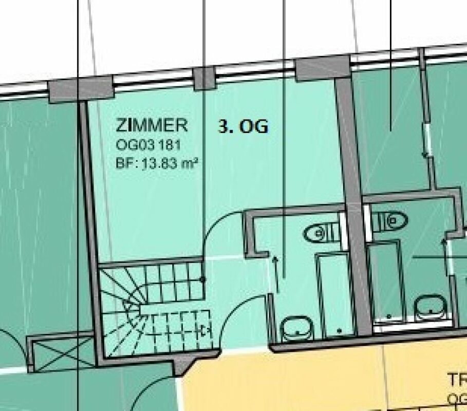 3½ Zimmer Maisonette Wohnung mitten in der Stadt - befristet bis 31.03.2027