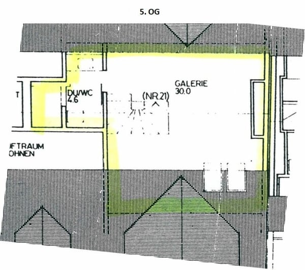 «Helle 5.5 Zimmer Maisonette Wohnung mitten in der Stadt - befristet bis 31.03.2027»