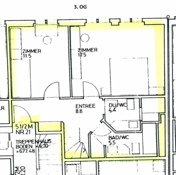 Helle 1.5 Zimmer Maisonette Wohnung mitten in der Stadt - befristet bis 31.03.2027 12