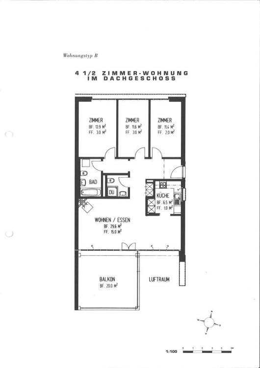 Grosse helle 4.5 Zimmer Familienwohnung 16