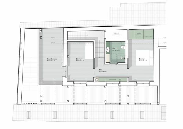 Erstbezug 4.5-Zimmerwohnung Maisonette 4