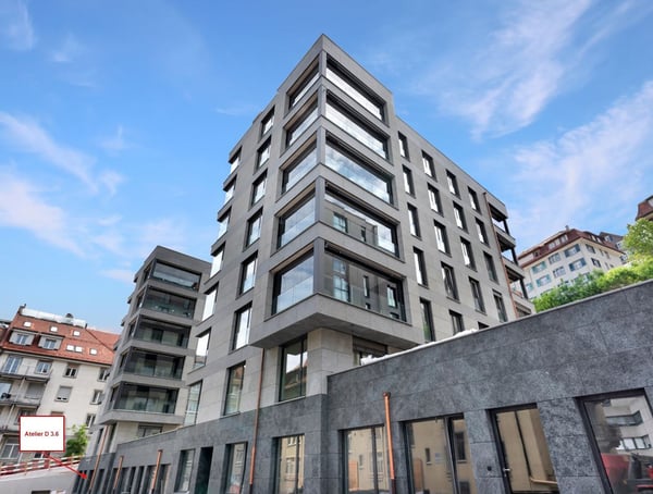 1-Zimmer-Wohnung / Atelier / Büro (162 m2) - Im Zentrum von St. Gallen 1