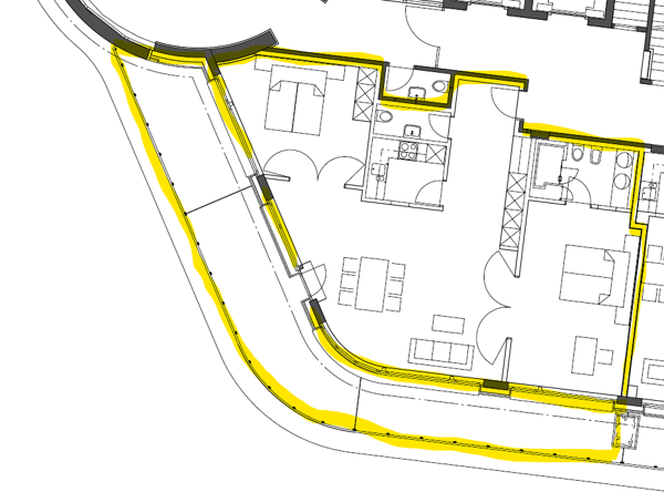 1.5-Zimmer-Attika-Wohnung im Zentrum von St. Gallen 2