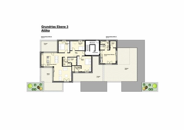 ATTRAKTIVES WOHNEN MIT WEITBLICK; 1 1/2 Zimmer Attikawohnung 7