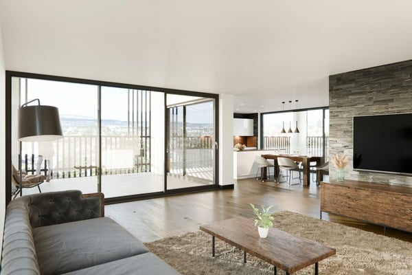 ATTRAKTIVES WOHNEN MIT WEITBLICK; 1 1/2 Zimmer Geschosswohnung 2